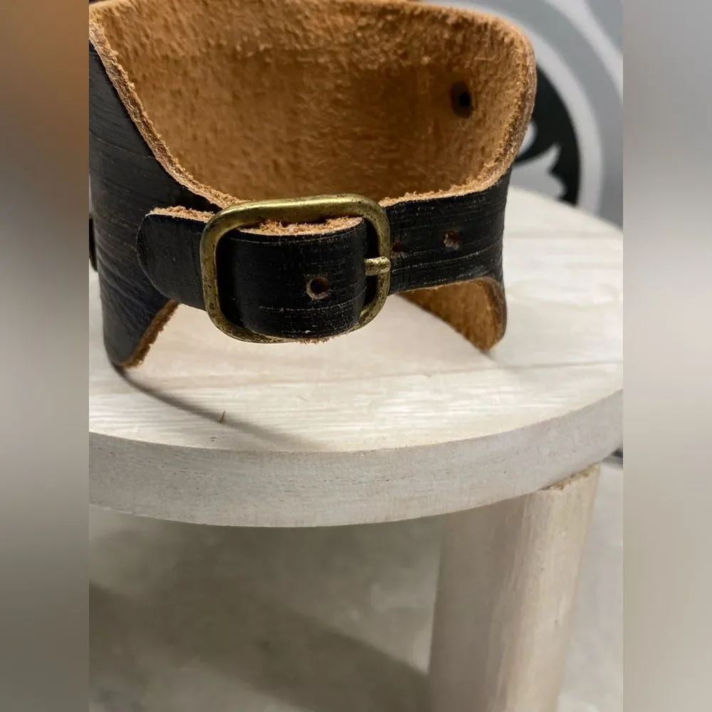 'FREE SPIRIT' Leather cuff